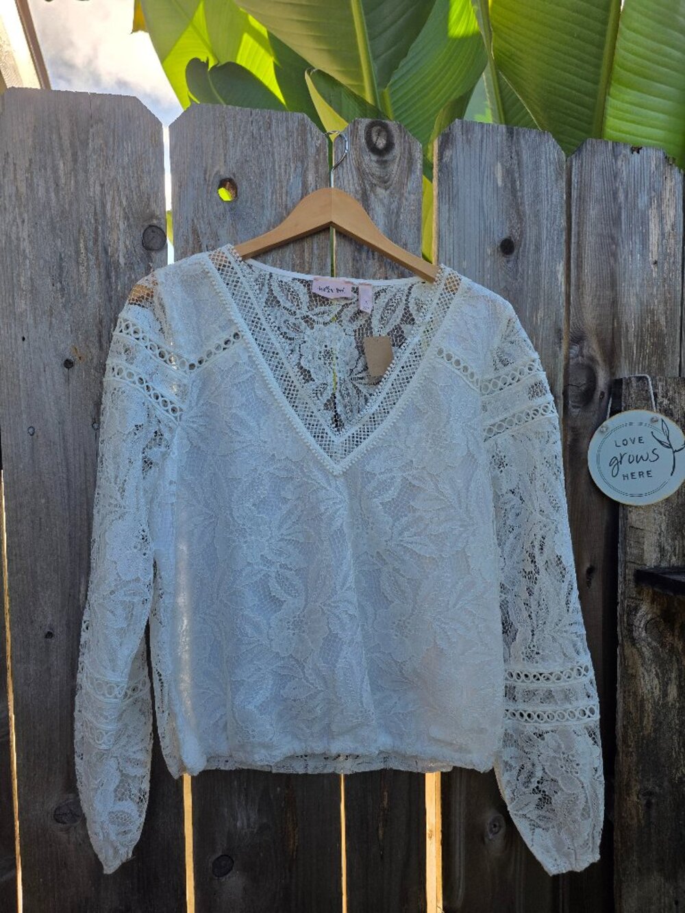 Willow Root Lace Top